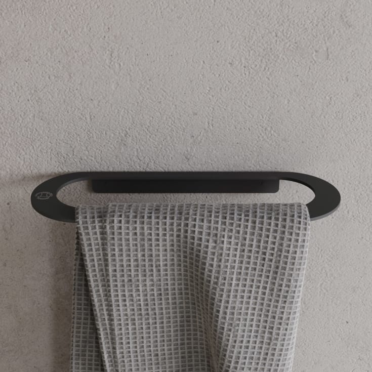 Copenhagen Bath CB 100 håndkleholder, 280 cm, sort matt