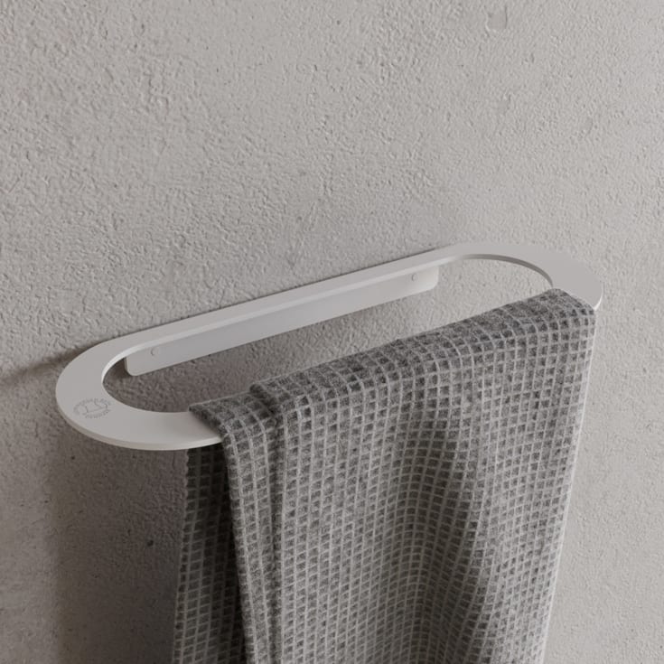 Copenhagen Bath CB 100 håndkleholder, 280 cm, hvit matt