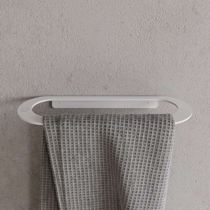 Copenhagen Bath CB 100 håndkleholder, 280 cm, hvit matt
