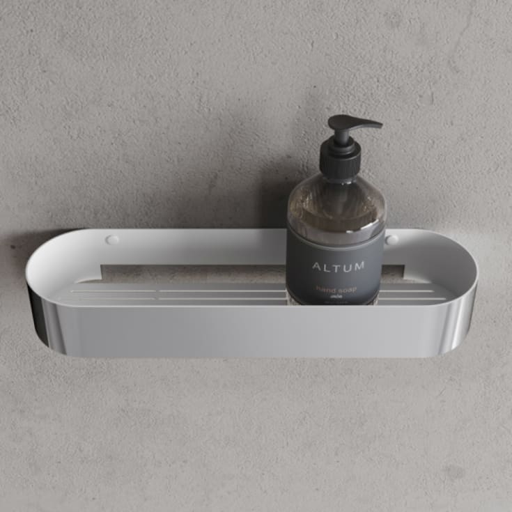 Copenhagen Bath CB 100 hylle, 40 cm, rustfritt stål
