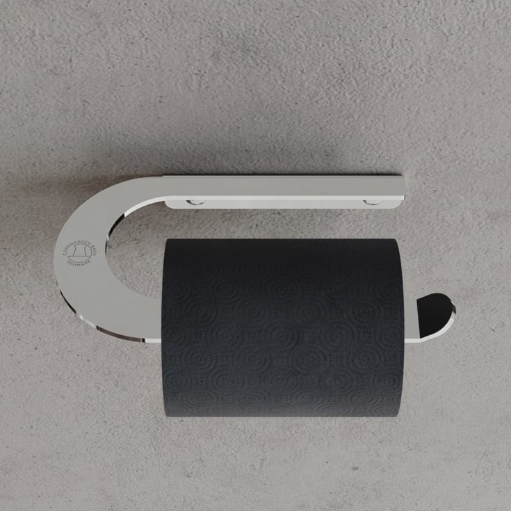 Copenhagen Bath CB 100 toalettrullholder, rustfritt stål