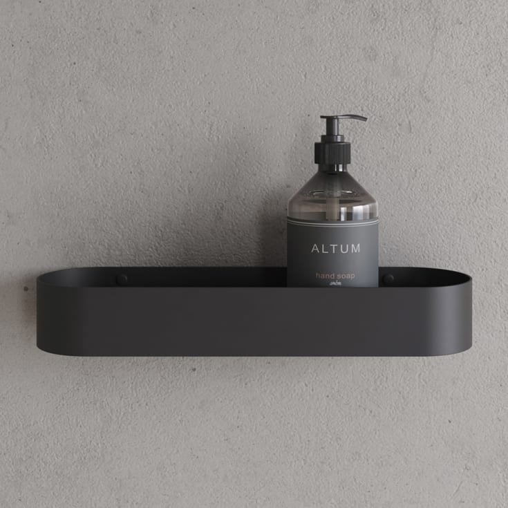 Copenhagen Bath CB 100 hylle, 40 cm, sort matt