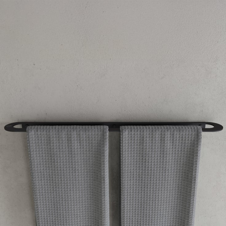 Copenhagen Bath CB 100 håndkleholder, 60 cm, sort matt