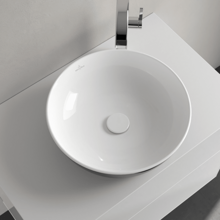 Villeroy & Boch Artis tvättställ, Ø43 cm, svart