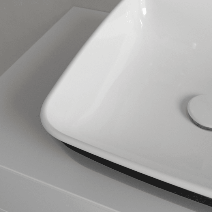 Villeroy & Boch Artis tvättställ, 41x41 cm, svart