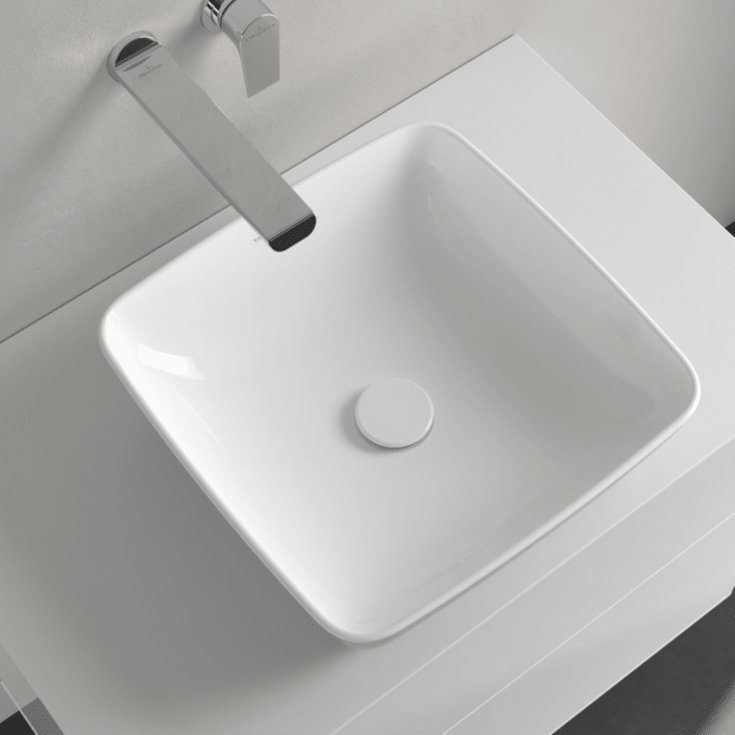 Villeroy & Boch Artis tvättställ, 41x41 cm, grå