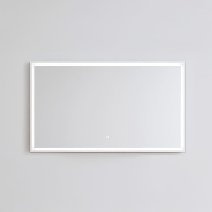 Copenhagen Bath Fanø 120 Speil, 120x70 cm, duggfritt, hvit matt/glass