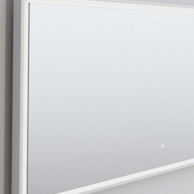 Copenhagen Bath Fanø 160 Speil, 160x70 cm, duggfritt, hvit matt/glass