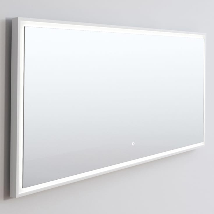 Copenhagen Bath Fanø 160 Speil, 160x70 cm, duggfritt, hvit matt/glass