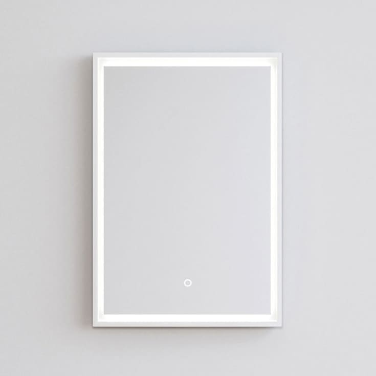 Copenhagen Bath Fanø 40 Speil, 40x70 cm, duggfritt, hvit matt/glass