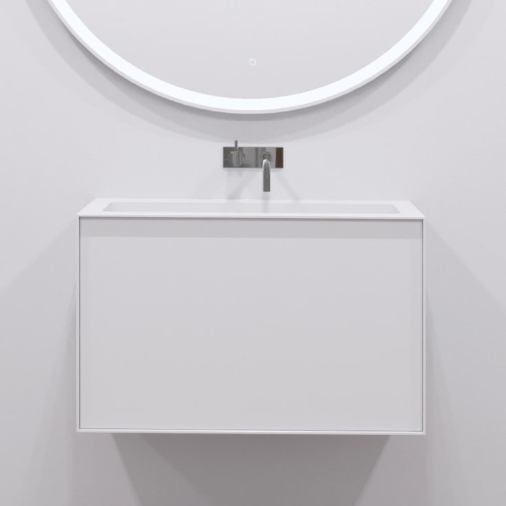 Copenhagen Bath Nexø 80 møbelpakke, 80x40 cm, hvit matt