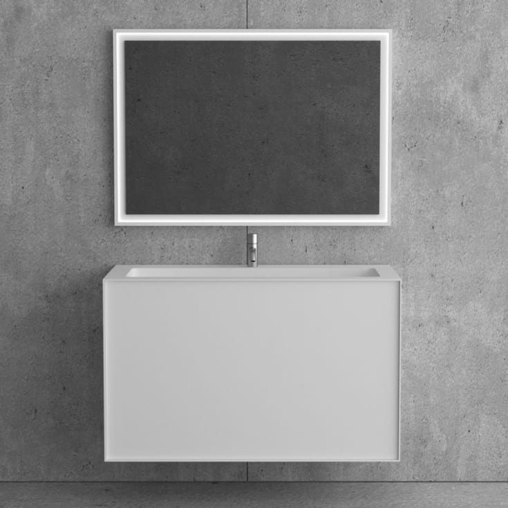 Copenhagen Bath Nexø 80 møbelpakke, 80x40 cm, hvit matt