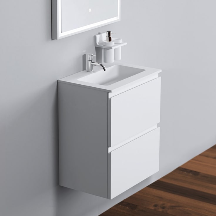 Copenhagen Bath Malmø 50 møbelpakke, 50x35x60 cm, hvit matt
