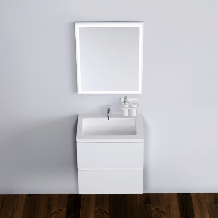 Copenhagen Bath Malmø 60 møbelpakke, 60x45x60 cm, hvit matt