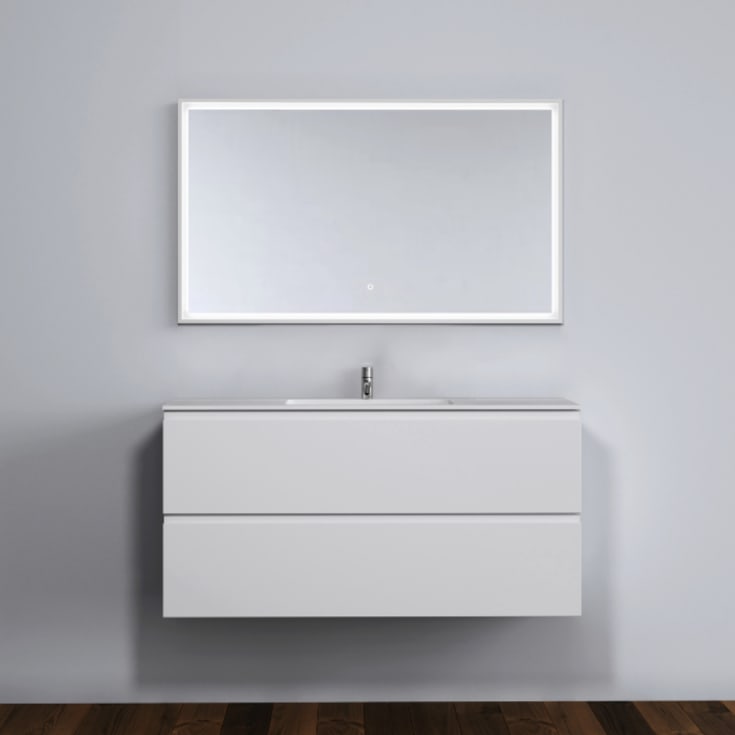 Copenhagen Bath Malmø 120 møbelpakke, 120x45x60 cm, hvit matt