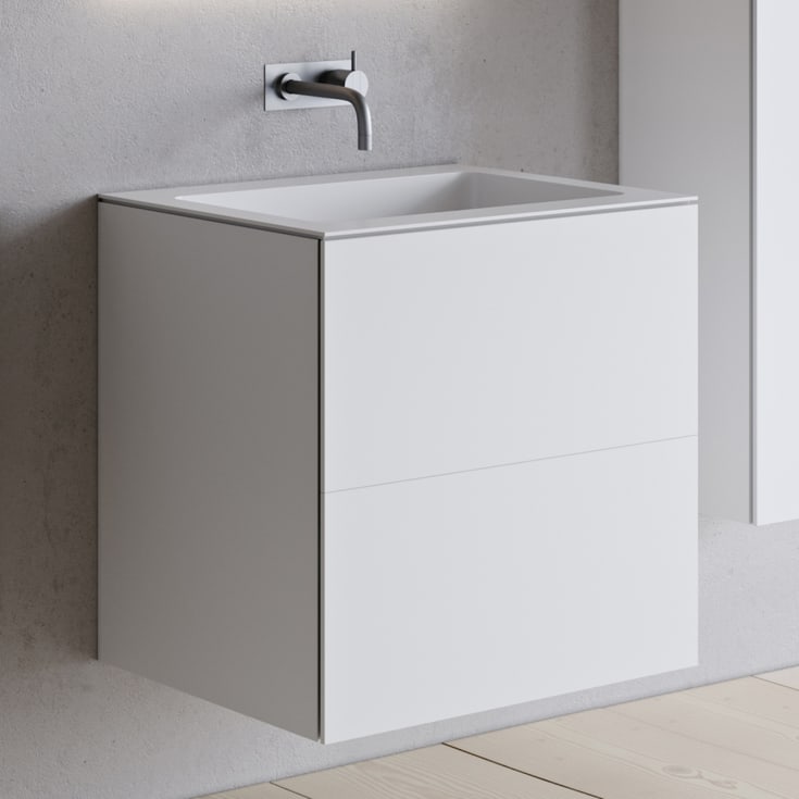 Copenhagen Bath SQ2 60 møbelpakke, 60x45x60 cm, hvit matt