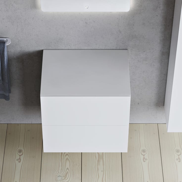 Copenhagen Bath SQ2 60 servantskap, 60x45x60 cm, hvit matt