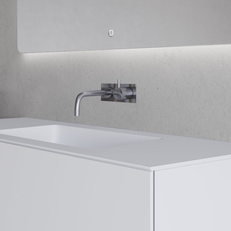 Copenhagen Bath SQ2 120 møbelpakke, 120x45x60 cm, hvit matt