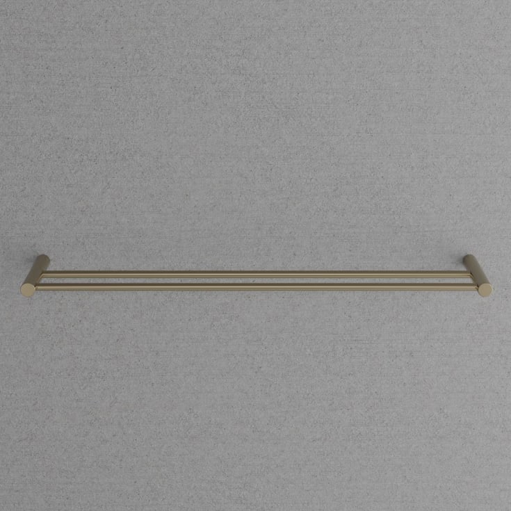Scandtap Style håndklædestang, 60 cm, børstet guld