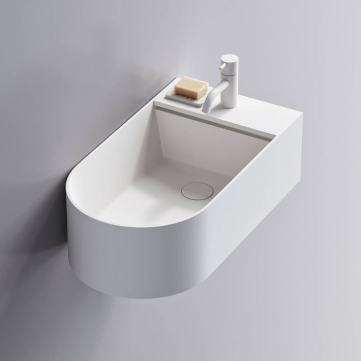 Copenhagen Bath Kanal servant, 61x33 cm, hvit matt