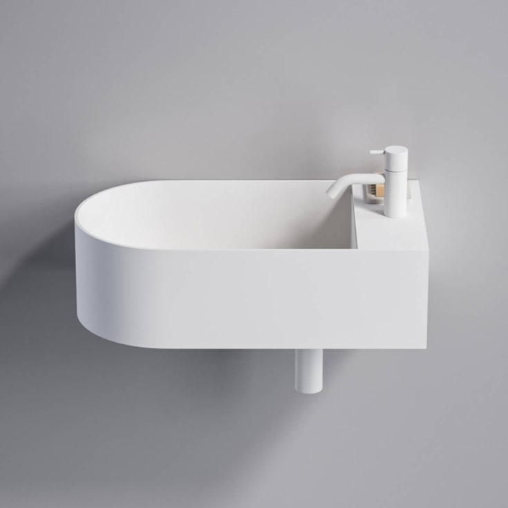 Copenhagen Bath Kanal servant, 61x33 cm, hvit matt