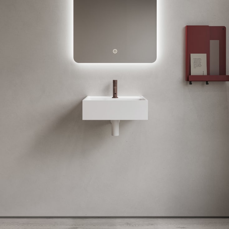 Copenhagen Bath Modul 40 servant, 40x40 cm, hvit matt