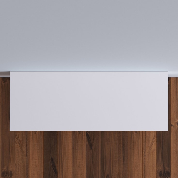 Copenhagen Bath Acovi 120 benkeplate, 120x45 cm, hvit matt