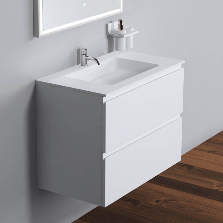 Copenhagen Bath Romsø 80 møbelservant, 80x45 cm, hvit matt