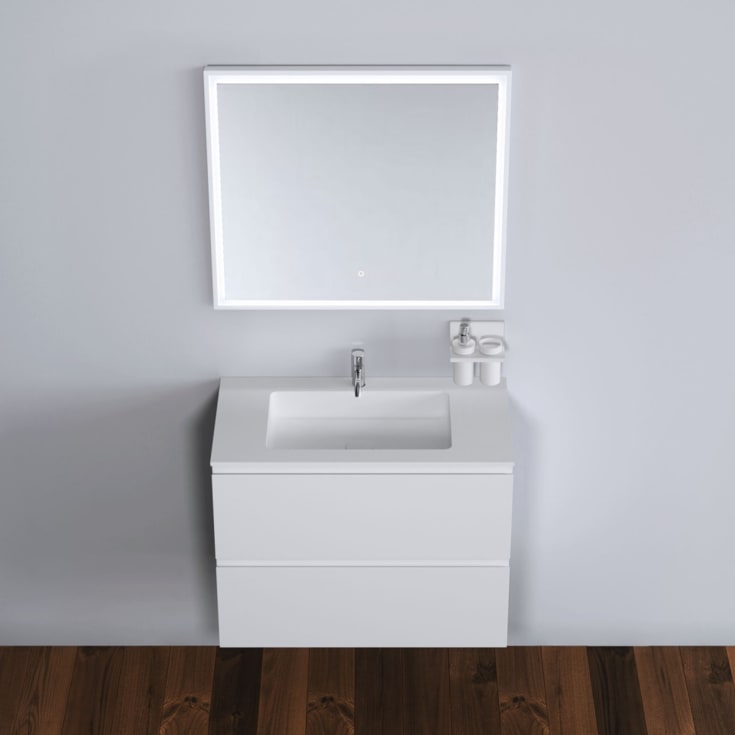 Copenhagen Bath Romsø 80 møbelservant, 80x45 cm, hvit matt