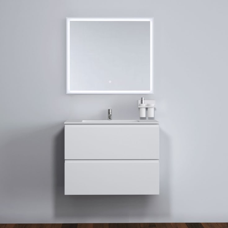 Copenhagen Bath Romsø 80 møbelservant, 80x45 cm, hvit matt