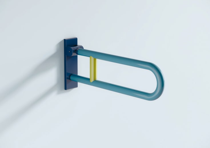 Hewi Serie 801 Iconic armstöd, 60 cm, blå