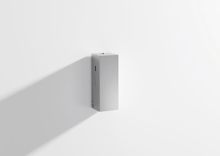 Hewi System 900 såpedispenser, børstet stål