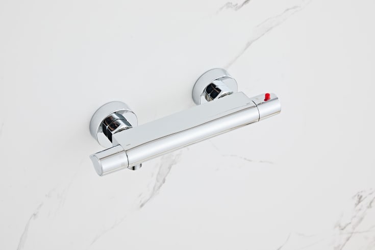 Zen Sanitary duschset, krom