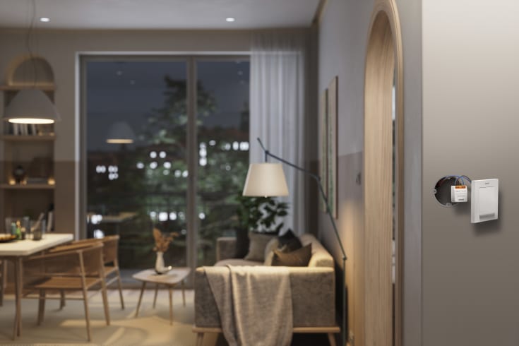 Osram Smart+ Wifi relæ til vægafbryder, 1-knap