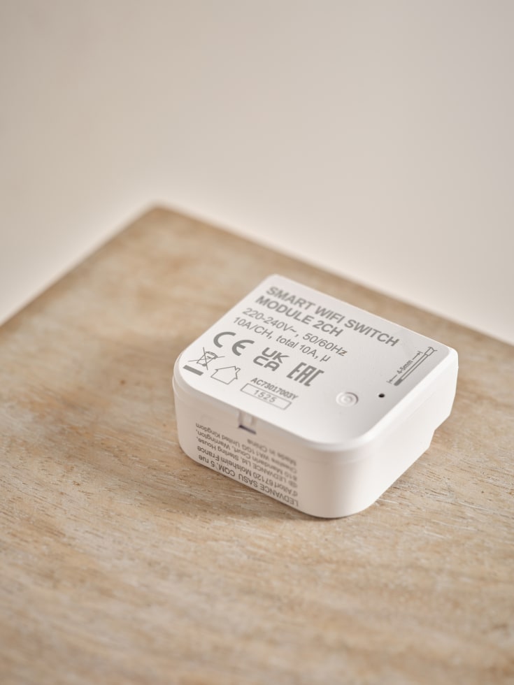 Osram Smart+ Wifi relä för väggströmbrytare, 2-knapp