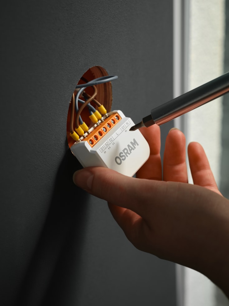 Osram Smart+ Wifi relé for gardiner