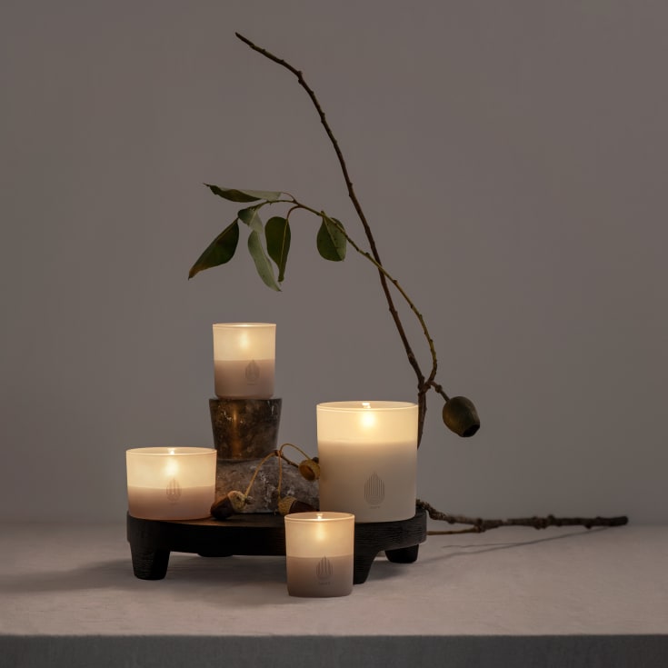 Uyuni LED stearinljus, krämfärgad