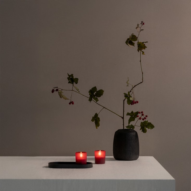 4 stk Uyuni LED stearinlys, rød