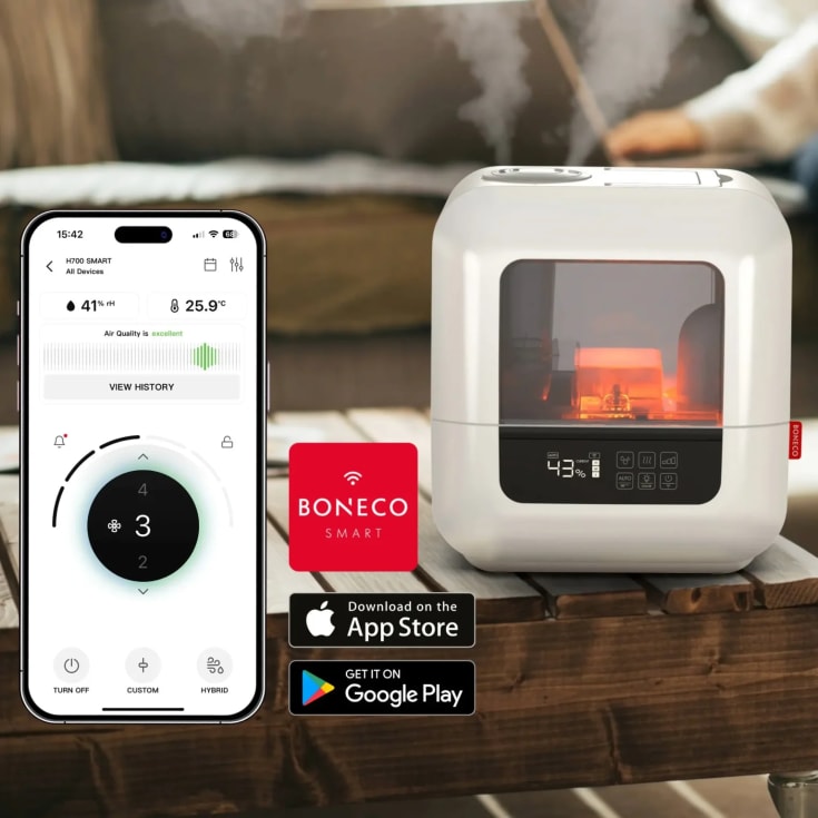 Boneco U700 luftfuktare, wifi