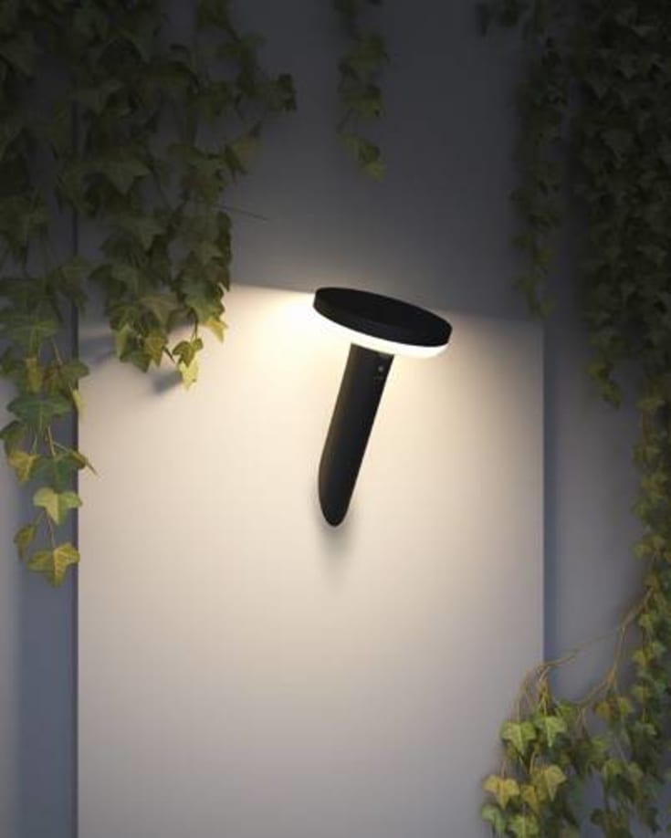 4lite Antheia vägglampa solcell