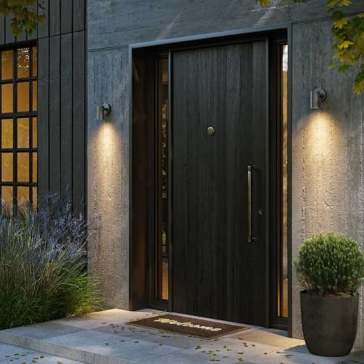 4lite Marinus Sleek utomhus vägglampa, antracit