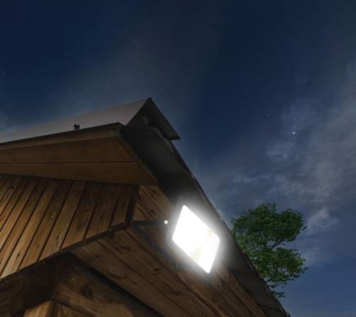 4lite Floodlight strålkastare, 4000K, 100W