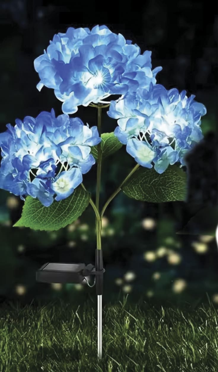 Veli Line Hortensia bukett med lys