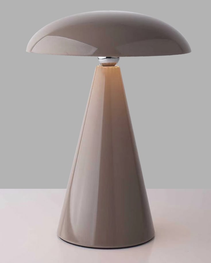 Veli Line Swing oppladbar bordlampe, brun