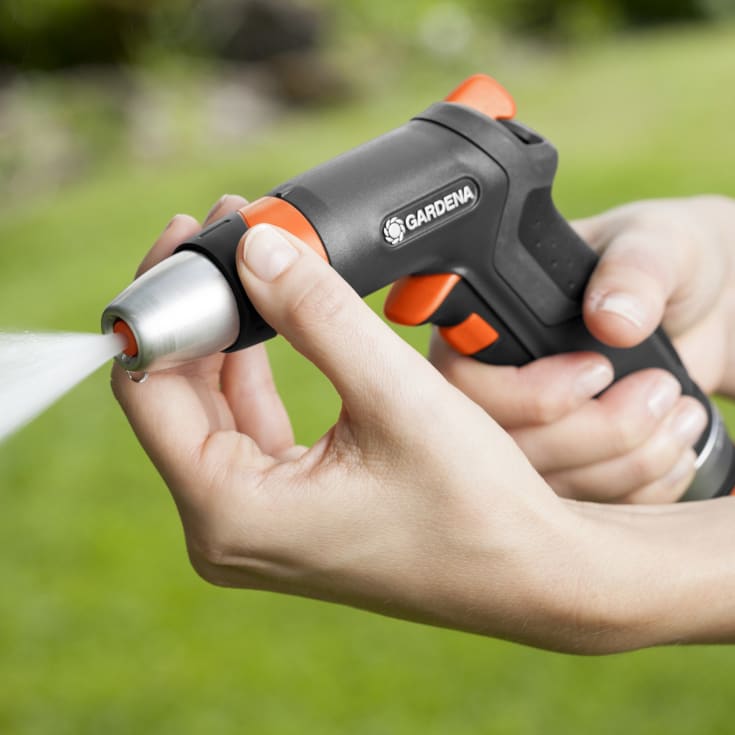 Gardena Premium strålepistol, justerbar vannmengde, frostsikker