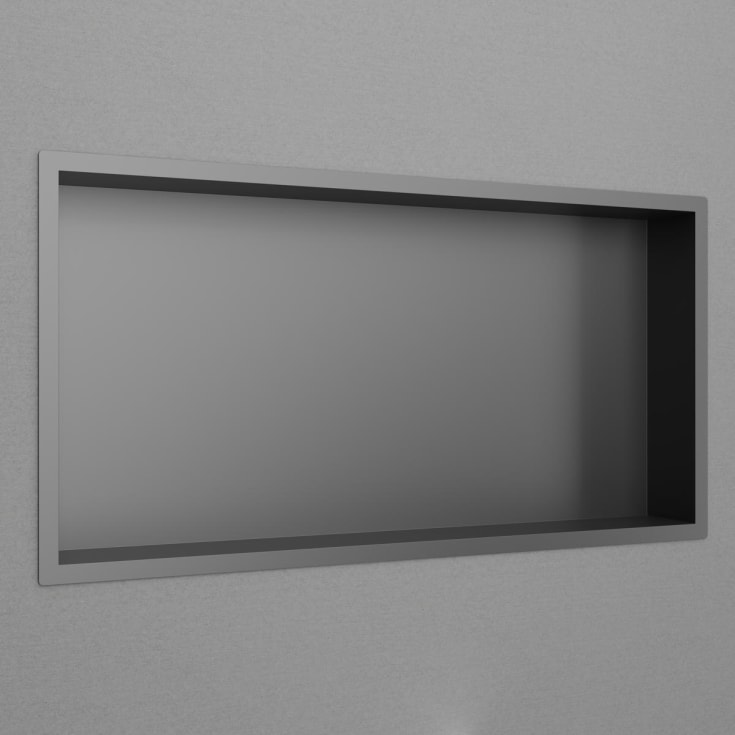 Scandtap Style dusjhylle, 63x33 cm, semi-matt sort