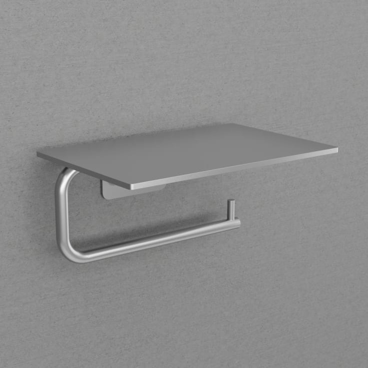 Scandtap Style dorullholder, børstet stål