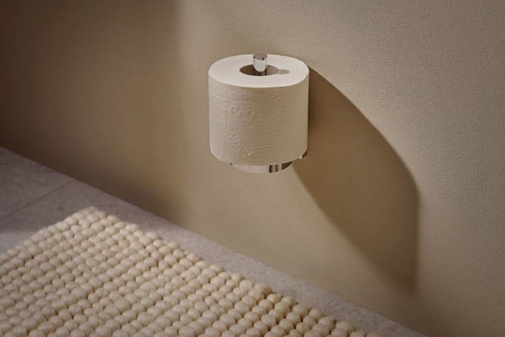 Hansgrohe AddStoris S reservpappershållare, krom