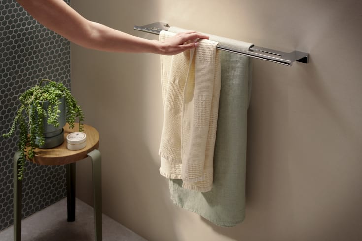 Hansgrohe AddStoris S håndklædestang, 66,1 cm, krom