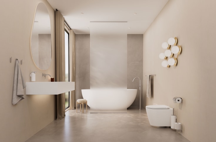 Pressalit Style D2 toiletbræt, soft close, aftagelig, hvid